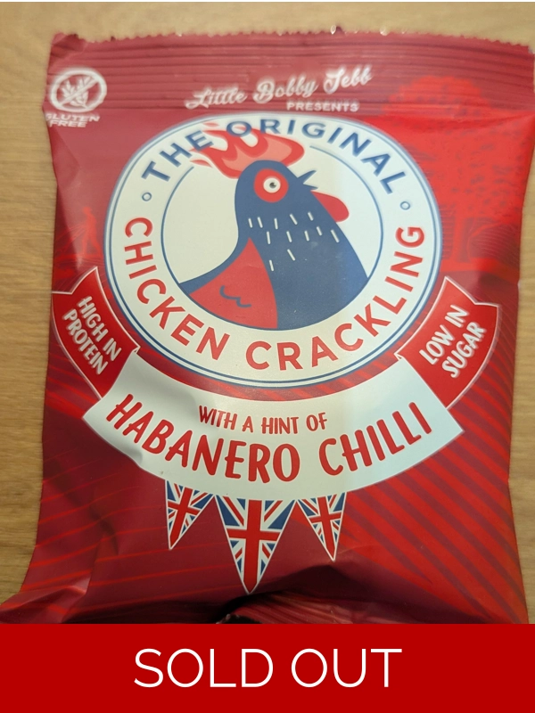 Habanero Chilli Chicken Crackling